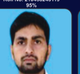 Ajay Singh — Class 12th topper, scored 94.8%