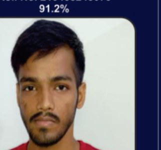 Ayush Yadav — Class 12th topper, scored 95.6%